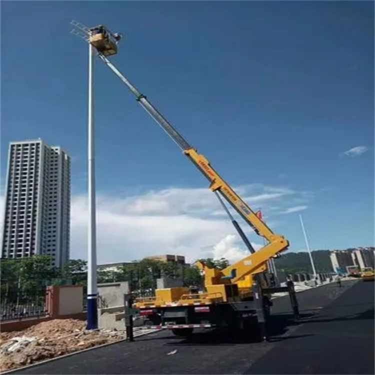 长汀县维修路灯的曲臂升降车出租